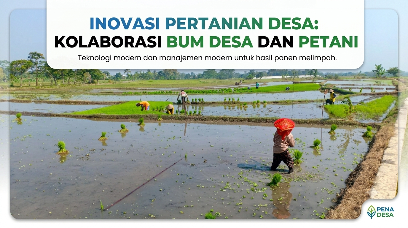 Inovasi Pertanian Desa: Kolaborasi BUM Desa dan Petani Tingkatkan Hasil Panen Padi Lewat Teknologi